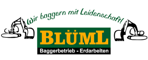 Baggerbetrieb-Blueml-Logo